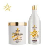 Kit Descoloração Profissional Pó Descolorante Branco e Ox 30