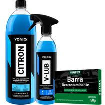 Kit Descontaminação de Pintura Lavagem Desengraxante Citron V-Lub Vonixx