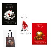 Kit: Desejo - Dê Uma Mordida + Paixão + Cobiça- Com bolsa