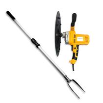 Kit Desempenadeira Elétrica MDE 1200W Com Extensor Regulável Menegotti Acompanha Discos Kit Desempenadeira Elétrica MDE 1200W Com Extensor Regulável Menegotti Acompanha Discos