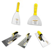 Kit Desempenadeiras Flexíveis E Espátulas Inox Evolution Para Massa Gesso E Acabamento Profissional Com Controle Precisão E Menos Retrabalho Na Obra Kit Desempenadeiras Flexíveis E Espátulas Inox Evolution Para Massa Gesso E Acabamento Profissional Com Controle Precisão E Menos Retrabalho Na Obra