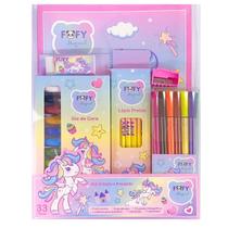 Kit Desenho Artístico Infantil Encanto Com 33 Peças - Fofy Kit Desenho Artístico Infantil Encanto Com 33 Peças - Fofy