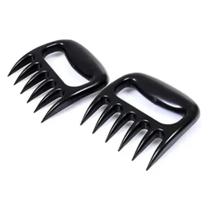 Kit Desfiador de Carne com 2 Garras em Plástico Resistente para Churrasco Kit Desfiador de Carne com 2 Garras em Plástico Resistente para Churrasco
