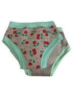 Kit Desfralde calcinha de treinamento Cerejinha