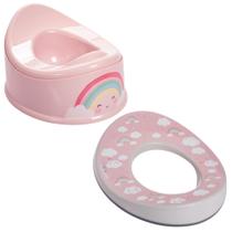 Kit Desfralde Penico Assento Sanitário Redutor Vaso Plasútil
