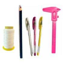 Kit design Sobrancelhas Linha, paquímetro, 3 caneta e lápis. - Eclépcya