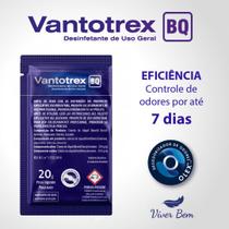 Kit desinfetante banheiros e motorhome 60 sachês vantotrex