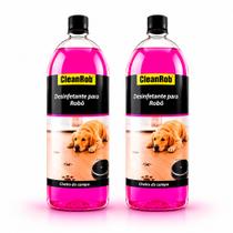 Kit Desinfetante Para Robô Aspirador Cleanrob 1l 2UN