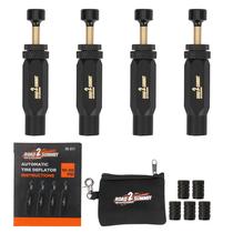 Kit Desinflador de Pneus ROAD2SUMMIT 10-30 PSI com Parada Automática, 4 Peças Kit Desinflador de Pneus ROAD2SUMMIT 10-30 PSI com Parada Automática, 4 Peças