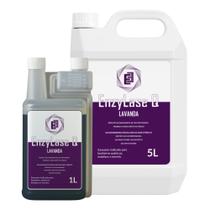 Kit Desintegrador de Dejetos Enzylase Q 6L lavanda para Banheiros fixos móveis motorhome barco e portapotti
