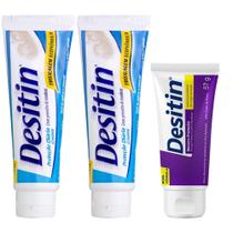 Kit Desitin: 2 Creamy 113g + Máxima Duração 57g