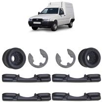 Kit Deslize Calço Reparo Banco Fiorino 1985 A 2013 8 Peças