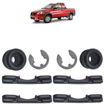 Kit Deslize Calço Reparo Banco Strada 1996 A 2015 8 Peças Kit Deslize Calço Reparo Banco Strada 1996 A 2015 8 Peças