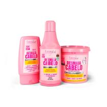 Kit Desmaia Cabelo Anti Frizz e Volume Forever Liss Kit Desmaia Cabelo Anti Frizz e Volume Forever Liss