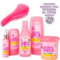 Kit Desmaia Cabelo Completo Forever Liss e Escova P/ Cabelo Kit Desmaia Cabelo Completo Forever Liss e Escova P/ Cabelo
