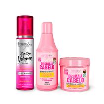 Kit Desmaia Cabelo e Bye Bye Volume Forever Liss Kit Desmaia Cabelo e Bye Bye Volume Forever Liss