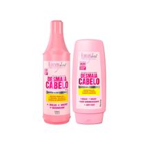 Kit Desmaia Cabelo Shampoo 500ml Condicionador Forever Liss