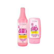 Kit Desmaia Cabelo Shampoo 500ml e Leave-in Forever Liss