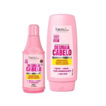 Kit Desmaia Cabelo Shampoo E Condicionador Forever Liss