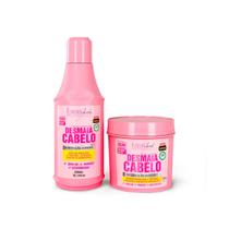 Kit Desmaia Cabelo Shampoo e Máscara Forever Liss Kit Desmaia Cabelo Shampoo e Máscara Forever Liss