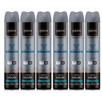 Kit Desodorante Above Maxx Aerosol Hurricane 250ml C/6 Kit Desodorante Above Maxx Aerosol Hurricane 250ml C/6