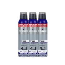 Kit Desodorante Aerosol Antitranspirante Herbíssimo Snow Moon 250Ml -3 unidades