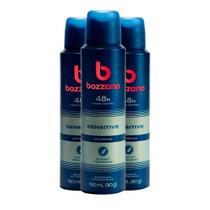 Kit Desodorante Aerosol Bozzano Sem Perfume 90g - 3 unidades Kit Desodorante Aerosol Bozzano Sem Perfume 90g - 3 unidades