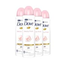 Kit Desodorante Aerosol Dove Beauty Finish - Edição Limitada 150ml - 4 unidades