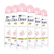 Kit Desodorante Aerosol Dove Beauty Finish - Edição Limitada 150ml - 6 unidades