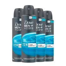 Kit Desodorante Aerosol Dove Cuidado Total 150ml - 4 unidades Kit Desodorante Aerosol Dove Cuidado Total 150ml - 4 unidades