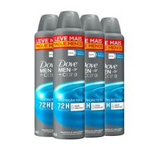 Kit Desodorante Aerosol Dove Cuidado Total 250ml - 4 unidades