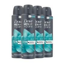 kit Desodorante Aerosol Dove Men Eucalipto 150ml - 4 unidades