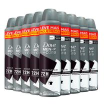 Kit Desodorante Aerosol Dove Men Invisible Dry 250ml - 9 unidades
