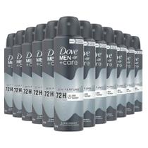 Kit Desodorante Aerosol Dove Men Sem Perfume - 12 Unidades