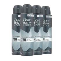 Kit Desodorante Aerosol Dove Men Sem Perfume 150ml - 4 unidades Kit Desodorante Aerosol Dove Men Sem Perfume 150ml - 4 unidades