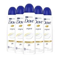 Kit Desodorante Aerosol Dove Original 150ml - 5 unidades