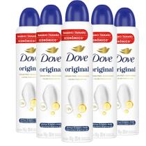 Kit Desodorante Aerosol Dove Original 250ml - 5 unidades