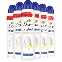 Kit Desodorante Aerosol Dove Original 250ml - 6 Unidades