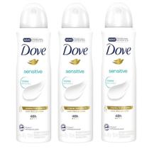 Kit Desodorante aerosol Dove Sensitive 150ml - 3 unidades Kit Desodorante aerosol Dove Sensitive 150ml - 3 unidades
