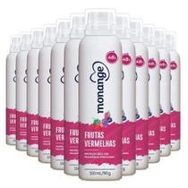 Kit Desodorante Aerosol Monange Frutas Vermelhas 90g - 12 Unidades