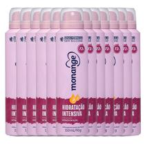 Kit Desodorante Aerosol Monange Hidratação Intensiva 90g - 12 unidades