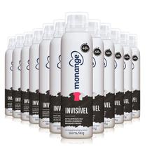 Kit Desodorante Aerosol Monange Invisível 90g - 12 Unidades
