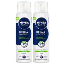 Kit Desodorante Aerosol Nivea Sensitive Protect For Men 150ml - 2 unidades Kit Desodorante Aerosol Nivea Sensitive Protect For Men 150ml - 2 unidades