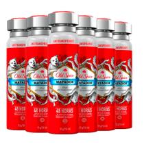 Kit Desodorante Aerosol Old Spice Matador 150ml - 6 unidades