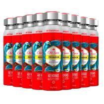 Kit Desodorante Aerosol Old Spice Pegador 150ml - 9 unidades