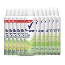Kit Desodorante Aerosol Rexona Erva Doce Feminino 150ml - 12 Unidades