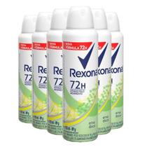 Kit Desodorante Aerosol Rexona Erva Doce Feminino 150ml - 6 Unidades