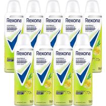 Kit Desodorante Aerosol Rexona Erva Doce Feminino 150ml - 9 Unidades Kit Desodorante Aerosol Rexona Erva Doce Feminino 150ml - 9 Unidades
