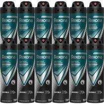 Kit Desodorante Aerosol Rexona Invisible 90g/150ml - 12 Unidades Kit Desodorante Aerosol Rexona Invisible 90g/150ml - 12 Unidades