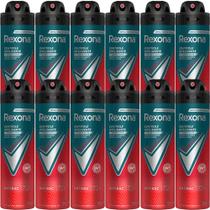 Kit Desodorante Aerosol Rexona Men Antibacterial 150ml 12 Unidades Kit Desodorante Aerosol Rexona Men Antibacterial 150ml 12 Unidades
